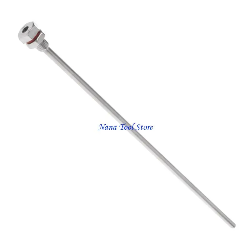 31GJ 7 Styles L35-300mm Thermowells en acier M10X1.5 filetage OD6mm pour les capteurs contrôleurs température