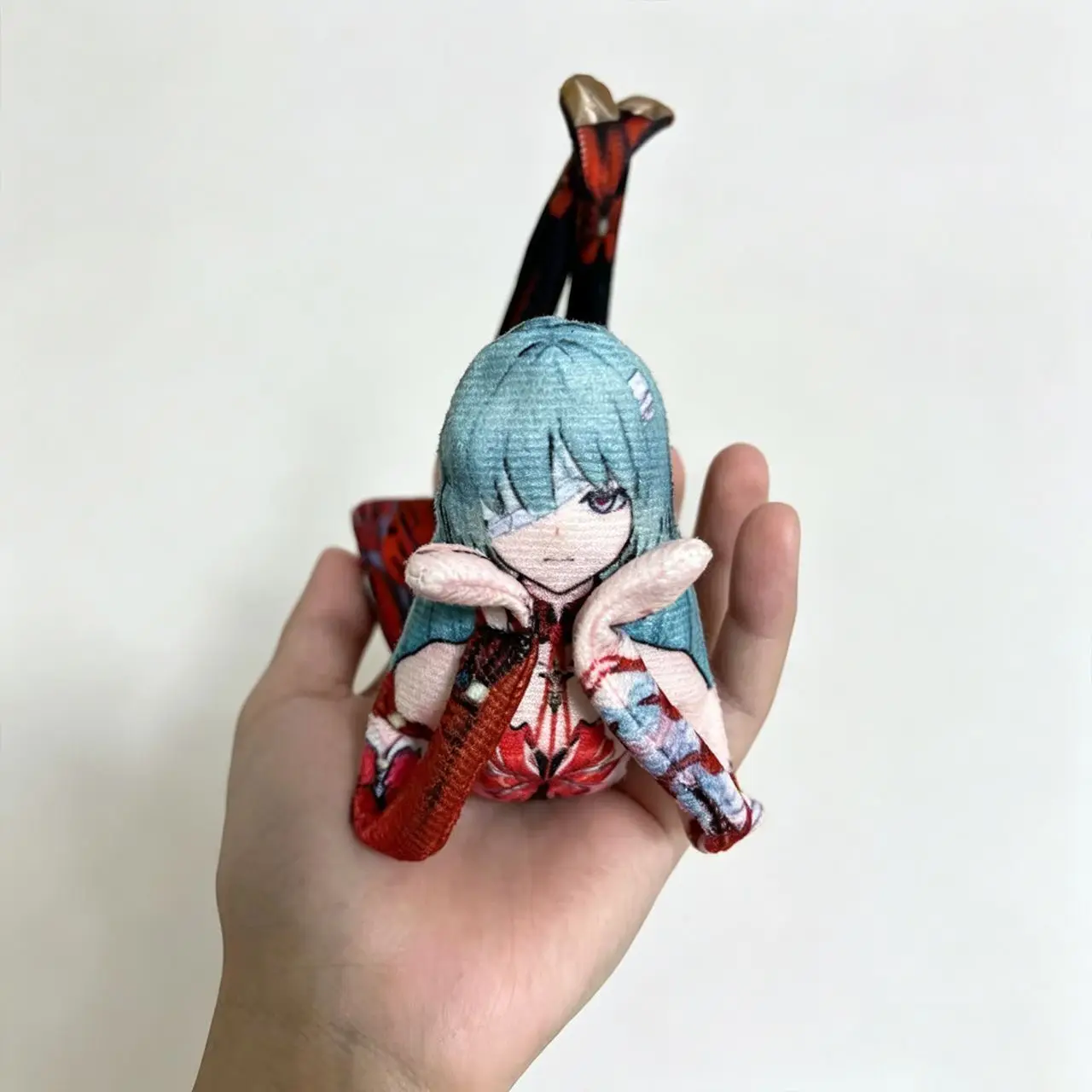 28cm Wuthering Waves Phrolova Mouse-shaped Dry Doll with Skeleton and Wire Hands and Feet Abstract and Funny Doll Full Character