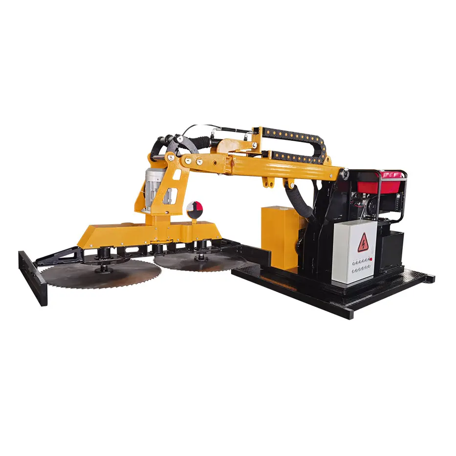Excavator Hedge Trimmer Hydraulic Hedge Cutter for  Excavator & Skid Steer Loader