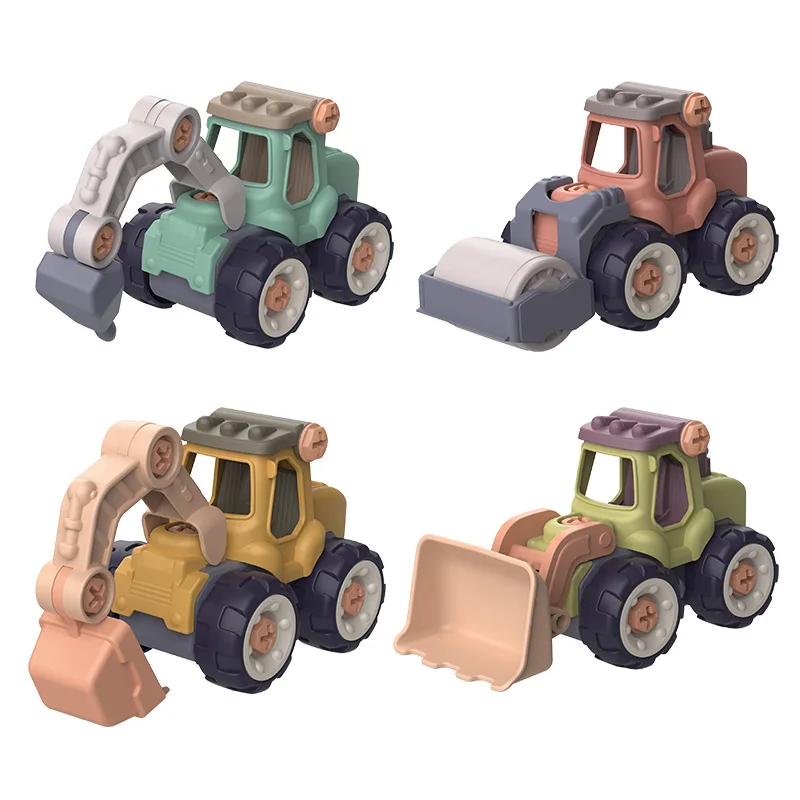 

Construction Sand Toys DIY Assembly Construction Truck Excavator Beach Vehicles for Easter Birthday Gift for 3+ Year Old Boys