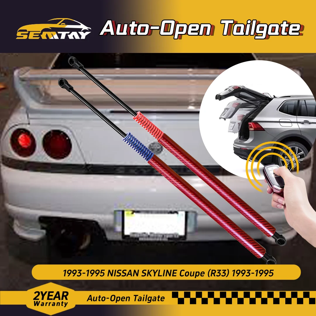 

SEMTAY Automatic Lifting Trunk Struts with Spring for NISSAN SKYLINE Coupe (R33) 1993-1995 Rear Tailgate Boot Lift Supports