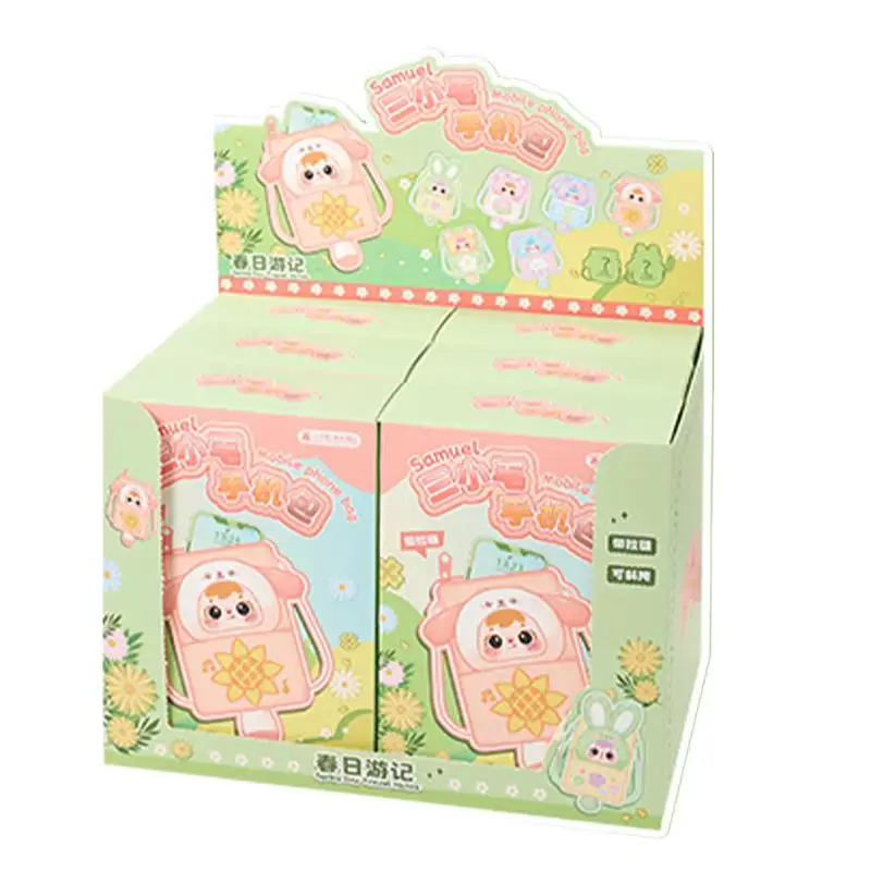 حقيقي صموئيل الربيع السفر سر المحمول أفخم حقيبة الهاتف صندوق أعمى مريحة حقيبة كروس الديكور فتاة مفاجأة لعبة هدية #2