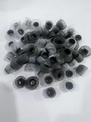 4.5mm Earphone Silicone Case In-Ear Earphone gel covers sprial Earbuds headphone eartips Earplug Ear pads cushion 6pcs/3pairs