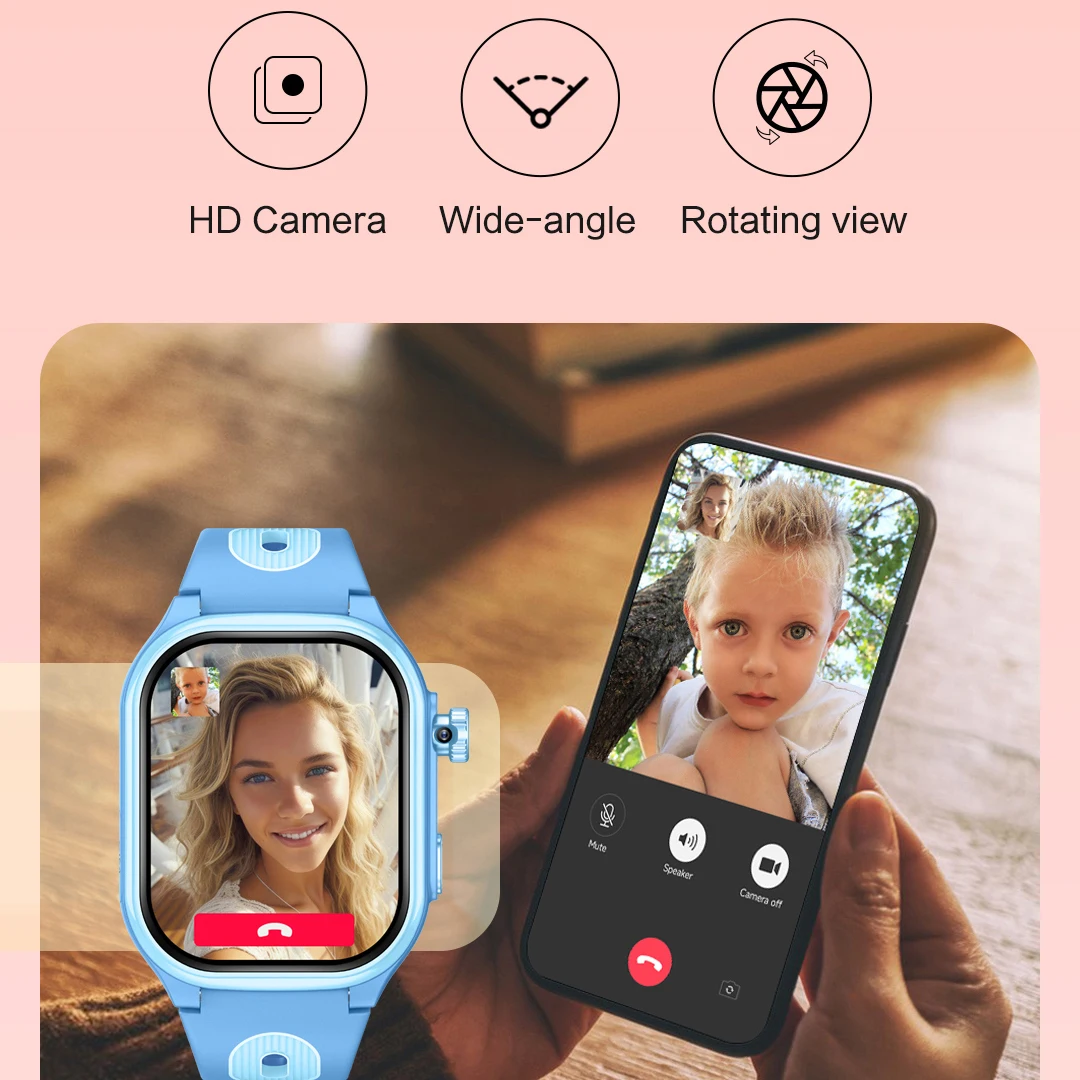 Kids 4G Smart Phone Watches 2+ - огляд і ціна Smartwatch Watches For Kid Boy With Gps