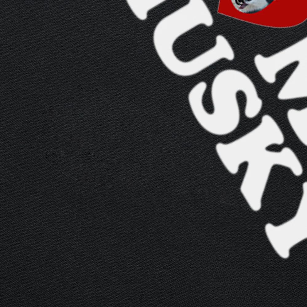 Lustige „I Love My Husky“-T-Shirts im Sommerstil, grafische Baumwolle, Streetwear, kurzärmelig, Sibirischer Husky-Hund, Geschenke, T-Shirt für Herren – Detail 5
