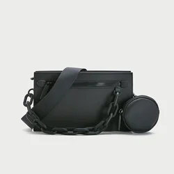 Fashion New Shoulder Bag Men Crossbody Bags Luxury Brand Designer Crossbody Shoulder Bag Men 2 IN 1 Square Shoulder Bag Handbag