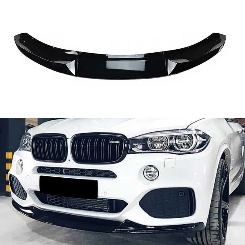 

Front Bumper Lip Spoiler Diffuser Splitters Body Kit Aprons Cover Guard Trim For BMW X5 F15 M Sport 2014-2018