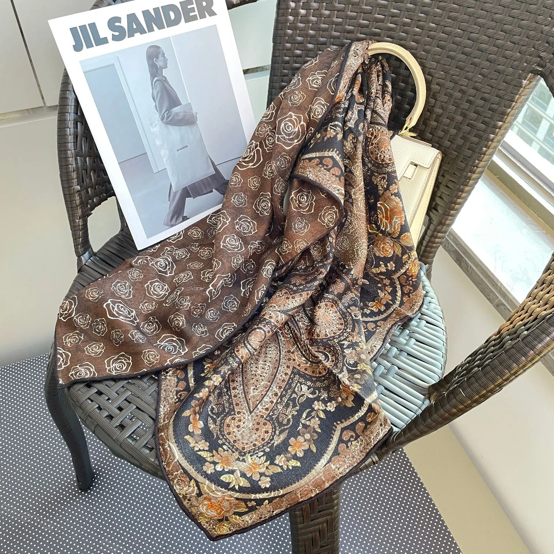 AB Face Wool Silk Scarf Women - Women Accessories Brands recension och pris