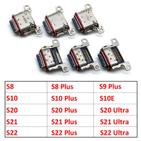 For Samsung S22 S21 S20 S10 S10E S8 S9 S24 S23 Plus Ultra USB Charging Port Connector Charge Jack Socket Plug Dock