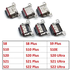 Connecteur de Port de Charge USB pour Samsung, Prise Jack, S22, S21, S20, S10, S10E, S8, S9 Plus, Ultra S7 Edge, S6