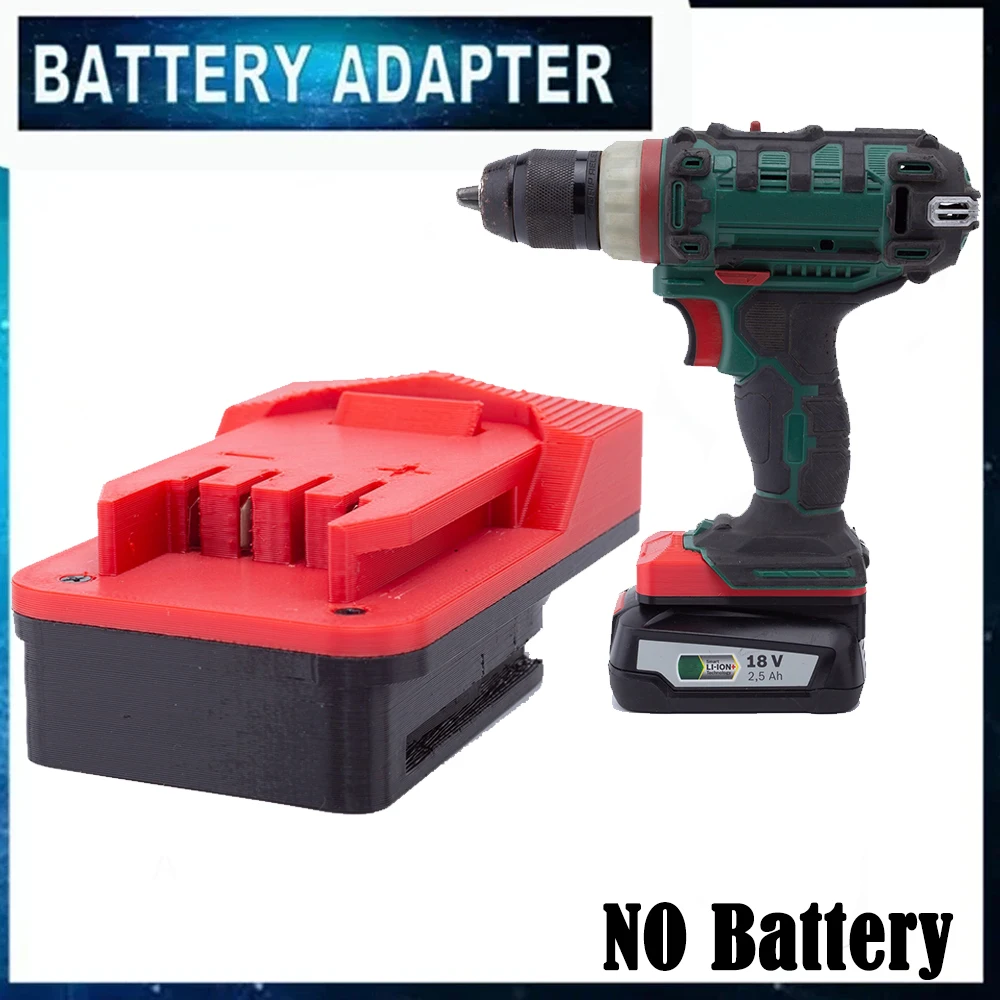 

Battery Converter Adapter For Bosch Green PBA 18V 2 607 335 040 to for Parkside X20V Li-ion Battery Tools (Battery not included)