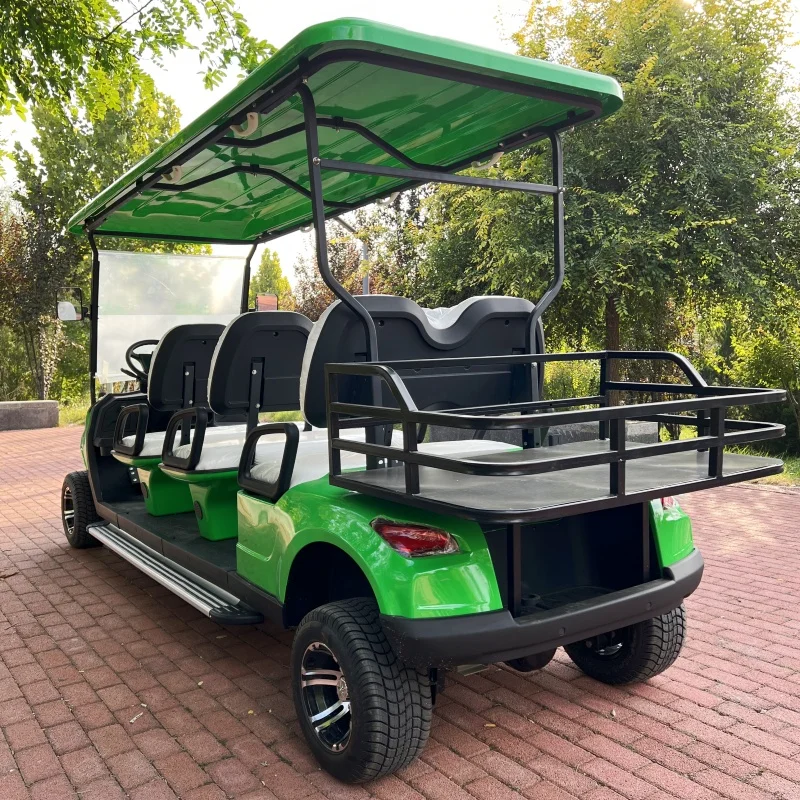 

2024 European And American Fashionable Outdoor Second Generation New Electric Golf Cart 4KW Motor For Leisure And Entertainment