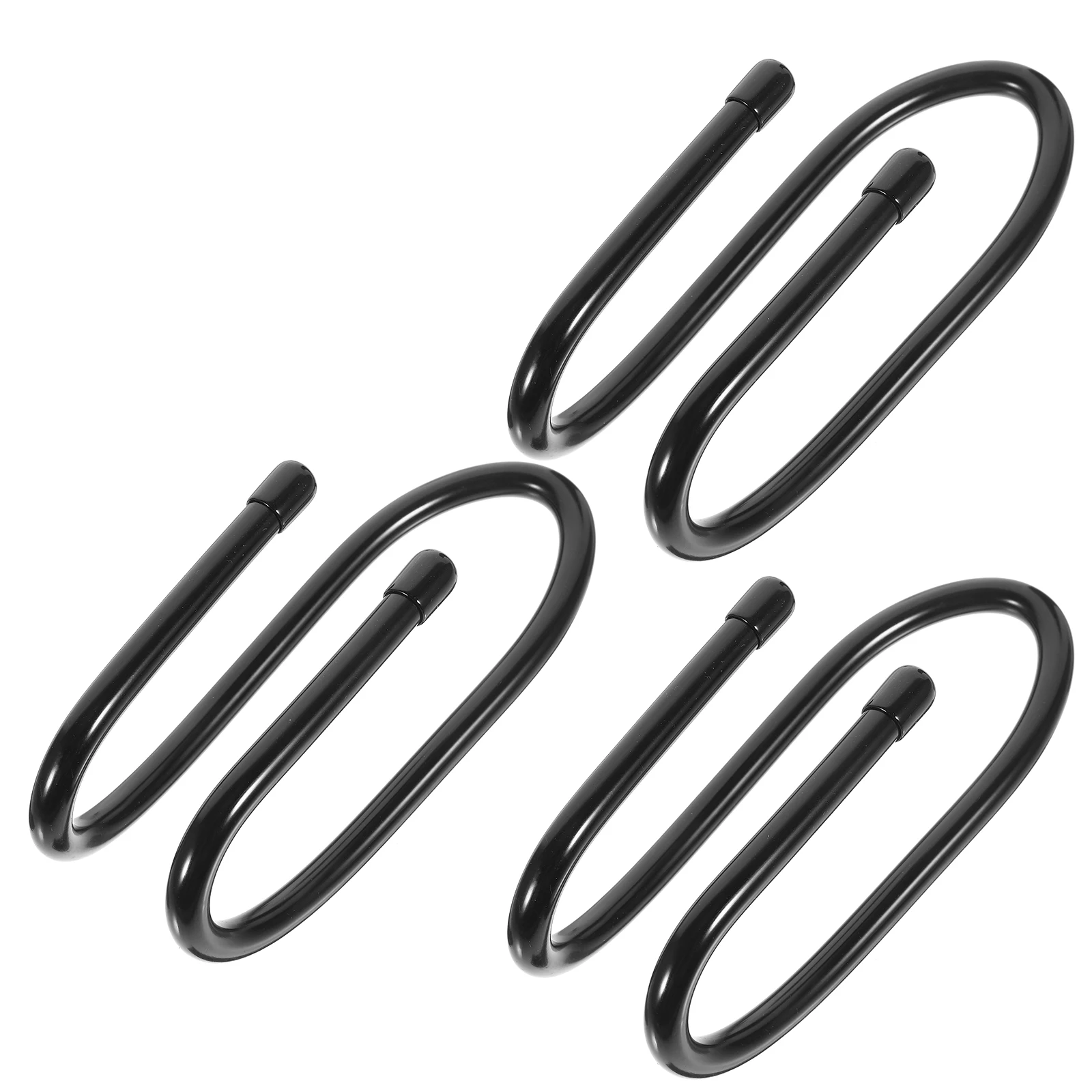 

3 Pcs Black Wall Mounted Car Headrest Phone Tablet Stand for Automotive Home Use Plastic Aluminum Sturdy Classic Design Easy
