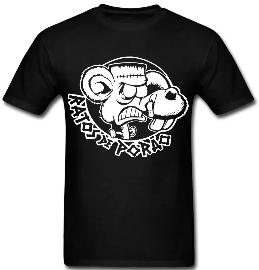 Ratos De Porao Anarcho Camiseta Punk Band Rock música hardcore