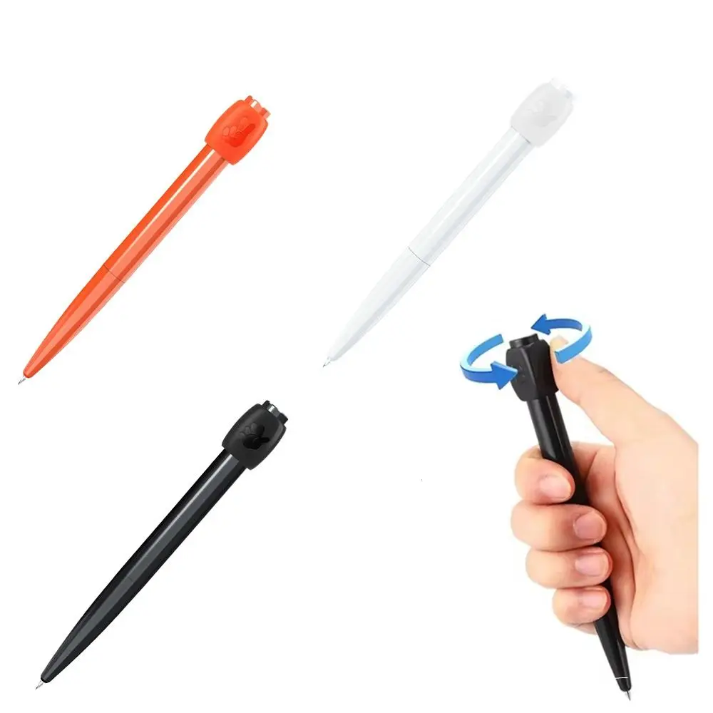 面白いプレス小型ゲルペンセット回転ペン格納式学生筆記ペンサインペン 0.5 ミリメートルボールペンゲルペン描画文具