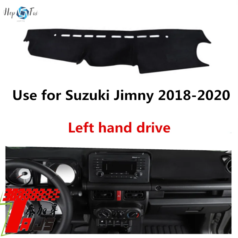 

Taijs Left Hand Drive Car Dashboard Mat Dash-Mat for Suzuki Jimny 2019 2020 2021 2022 New Model Arrive High Polyester Material