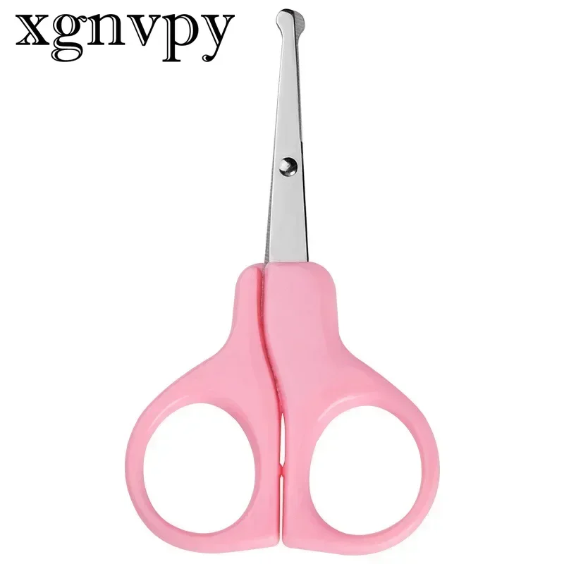 Xgnvpy Manicure Cutter Baby Nail Care Nail Scissors Finger Trimmer Scissor Stainless Steel/PS Baby Special Tool Kids Supplies