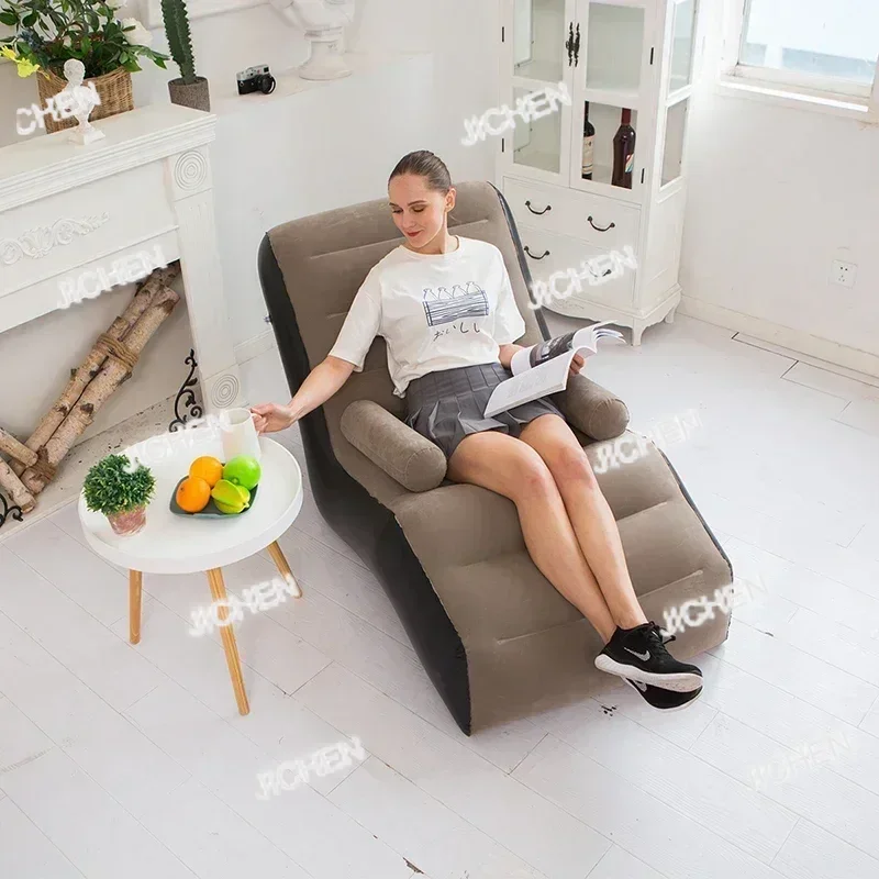 أريكة غرفة المعيشة القابلة للنفخ على شكل S أريكة كسولة بسيطة للقراءة أريكة مفردة مريحة أثاث Divano عروض رخيصة للأثاث #1