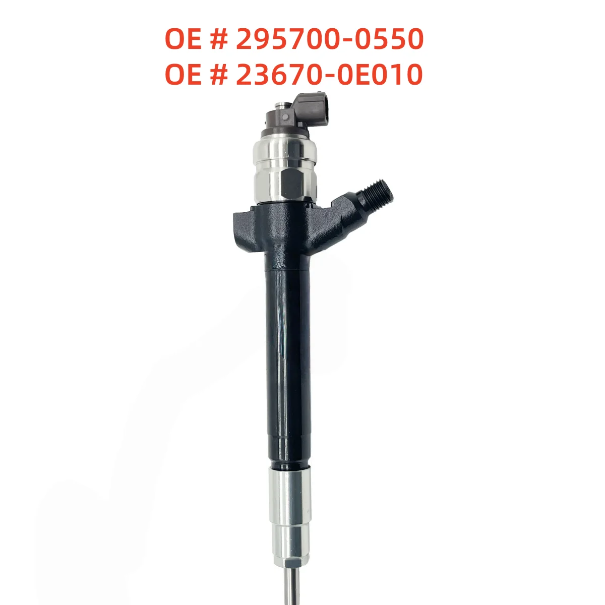 

High quality 295700-0550 23670-0E010 Fuel injector for Toyota Hilux 2.8L 1GD 2004-2019 Excavator Parts