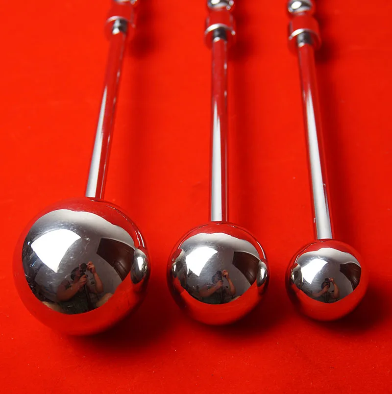 Stainless Ass Ball Rod Butt Plug Vaginal Training,Prostate Massage Dildo Anal Sex Toy,Stainless Steel Analplug Buttplug Butplug