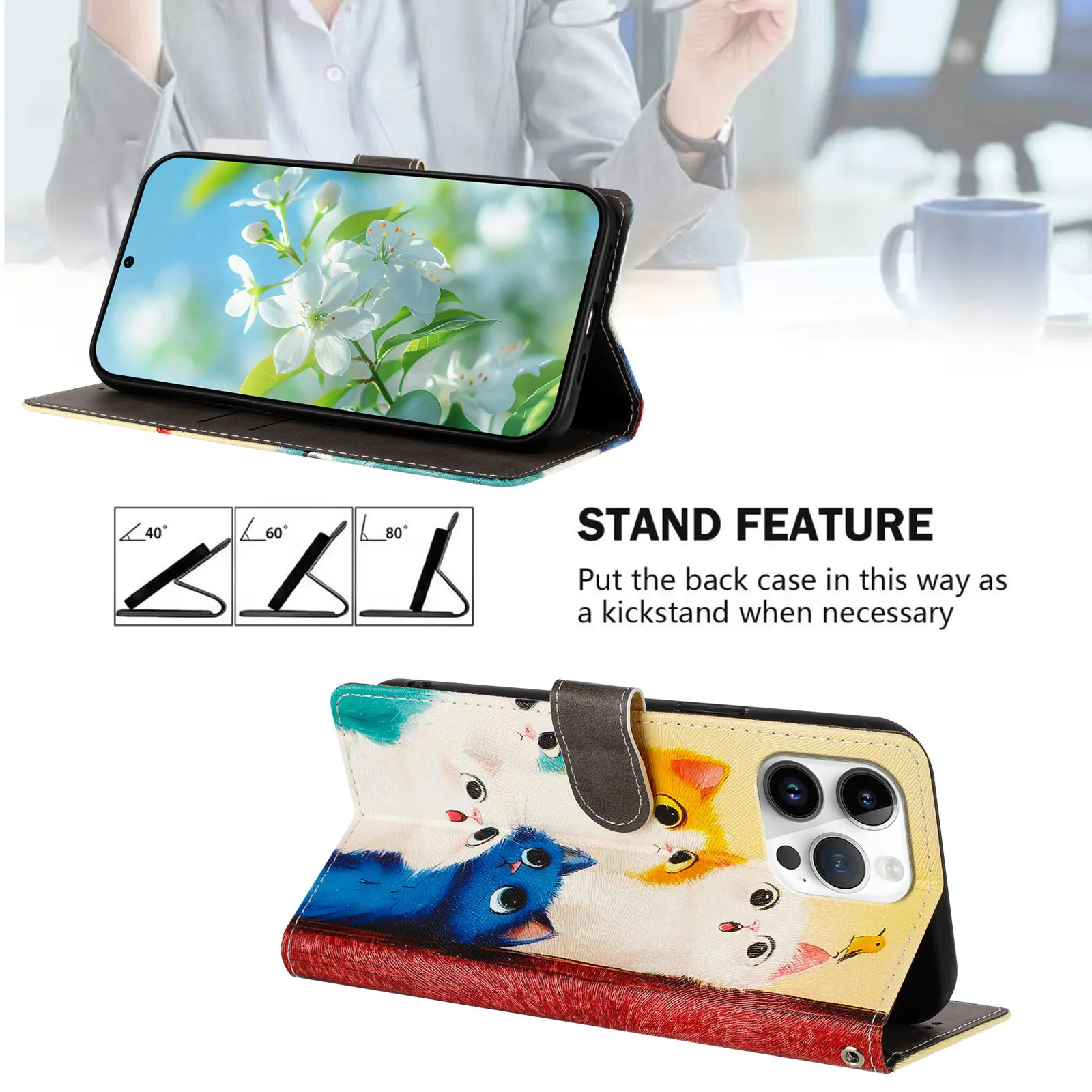 البحث X8 Pro X8S X7 الترا لطيف القط حافظة هاتف جلدية ل ممن لهم رينو 14 13 12 11 10 برو 5G 14F 13F 12F 11F حالات الوجه الغطاء الخلفي #5