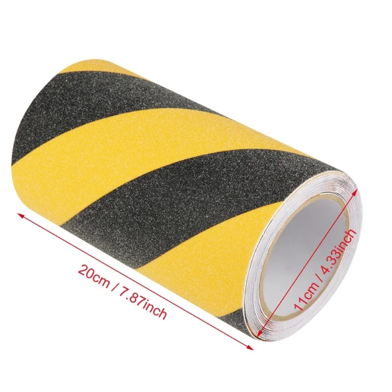 20cm X 5m Self Adhesion PVC Anti Slip Tape Wearproof Adhesive Backed Safety Flooring