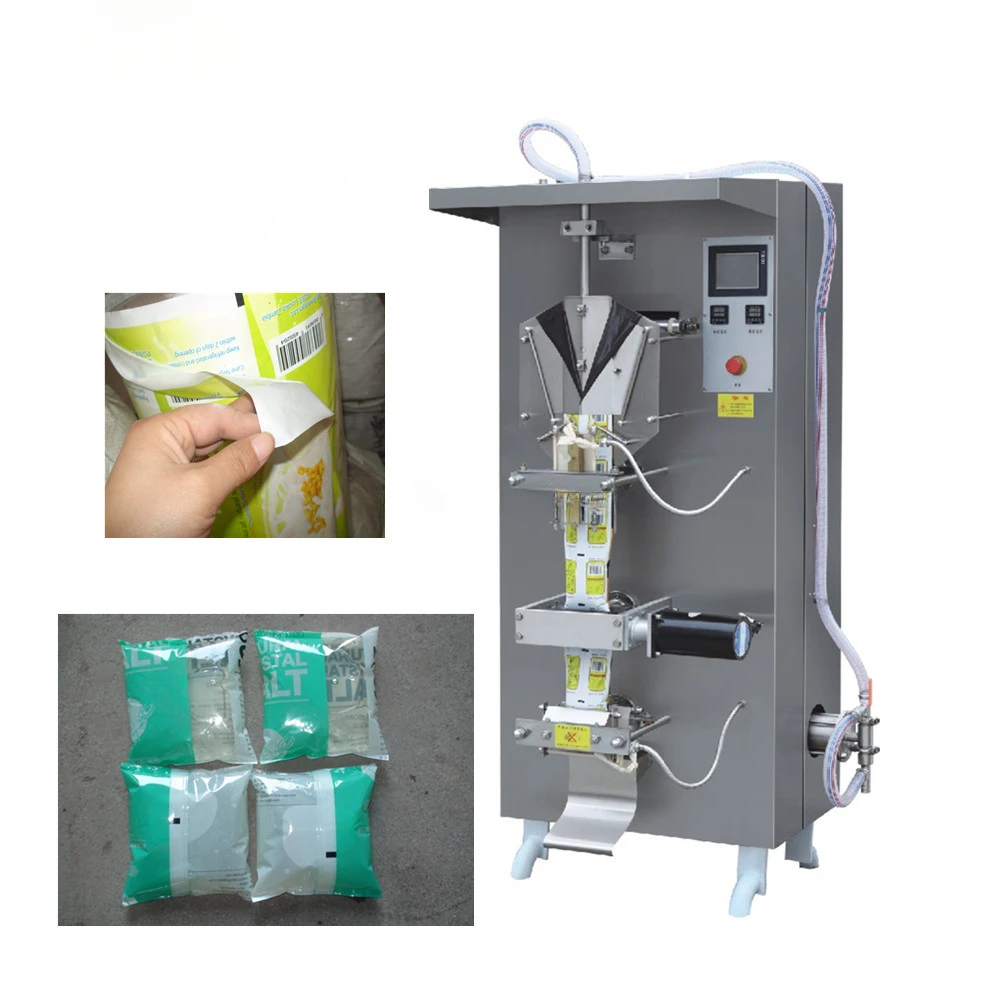 SJ-ZF1000 Plastic Film Liquid Juice Wine Sachet Pouch Filling machine Water Milk Packaging Machine