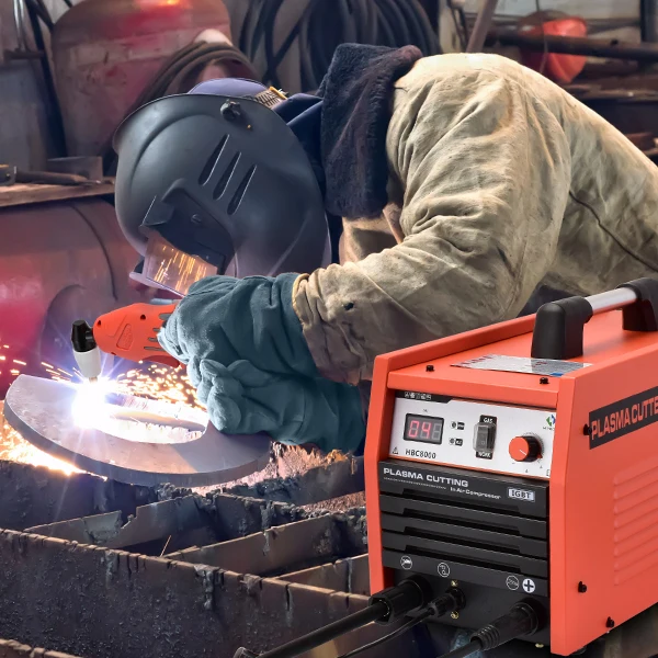 HITBOX HBC8000 Plasma Cutter With Quiet Air Compressor
