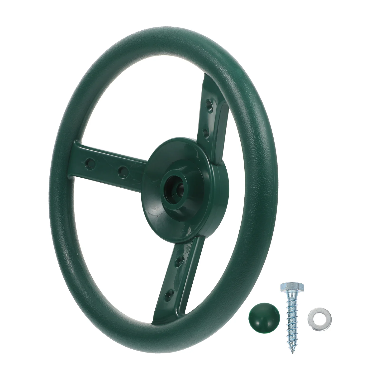 Plastic Small Steering Wheel Large Round Swing Disc Premium Material Recreation Swing Plate Outdoor Playground Seat Accessory