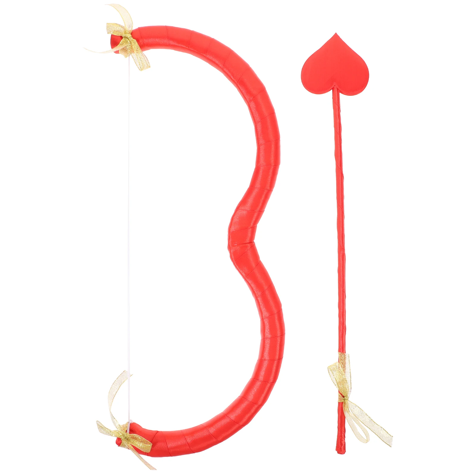 Cupido Freccia Puntelli Arco Costume Archi bianchi per donna Uomo Halloween Cosplay San Valentino Schiuma di scena Regali riutilizzabili sicuri