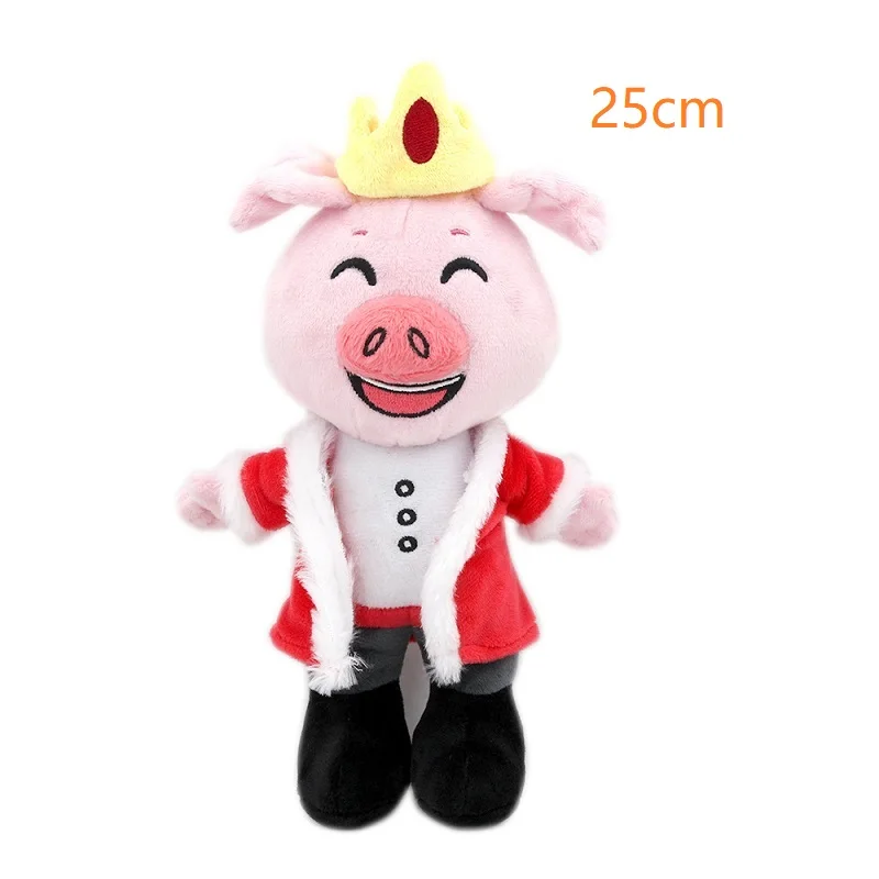 25CM Cartoon Technoblade plush 1ft Physical Front Plush Toys  Anime Cute Soft Stuffed Squishy Pig Dolls For Kid Birthday Christm