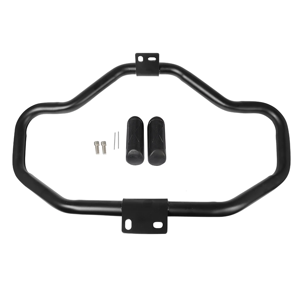 【MotoMagnet】دراجة نارية شارب محرك الحرس الطريق السريع تحطم بار أسود/كروم ل هارلي سبورتستر XL883 XL1200 48 72 2004-2017