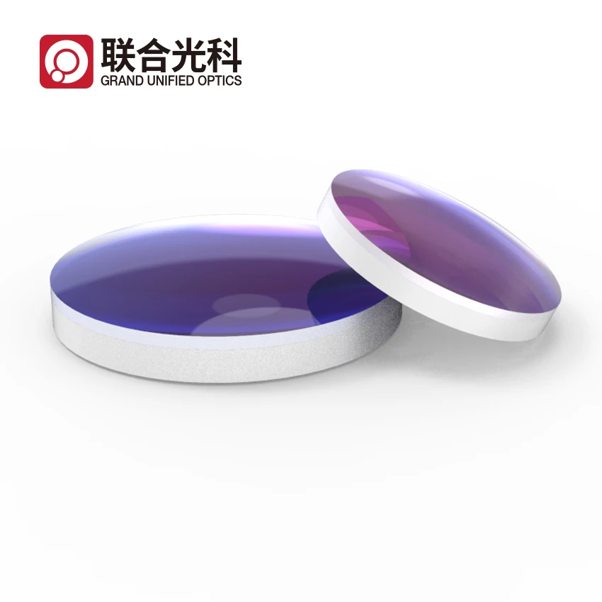 Double Convex Glued Cemented AR Coated Positive Achromatic Lenses