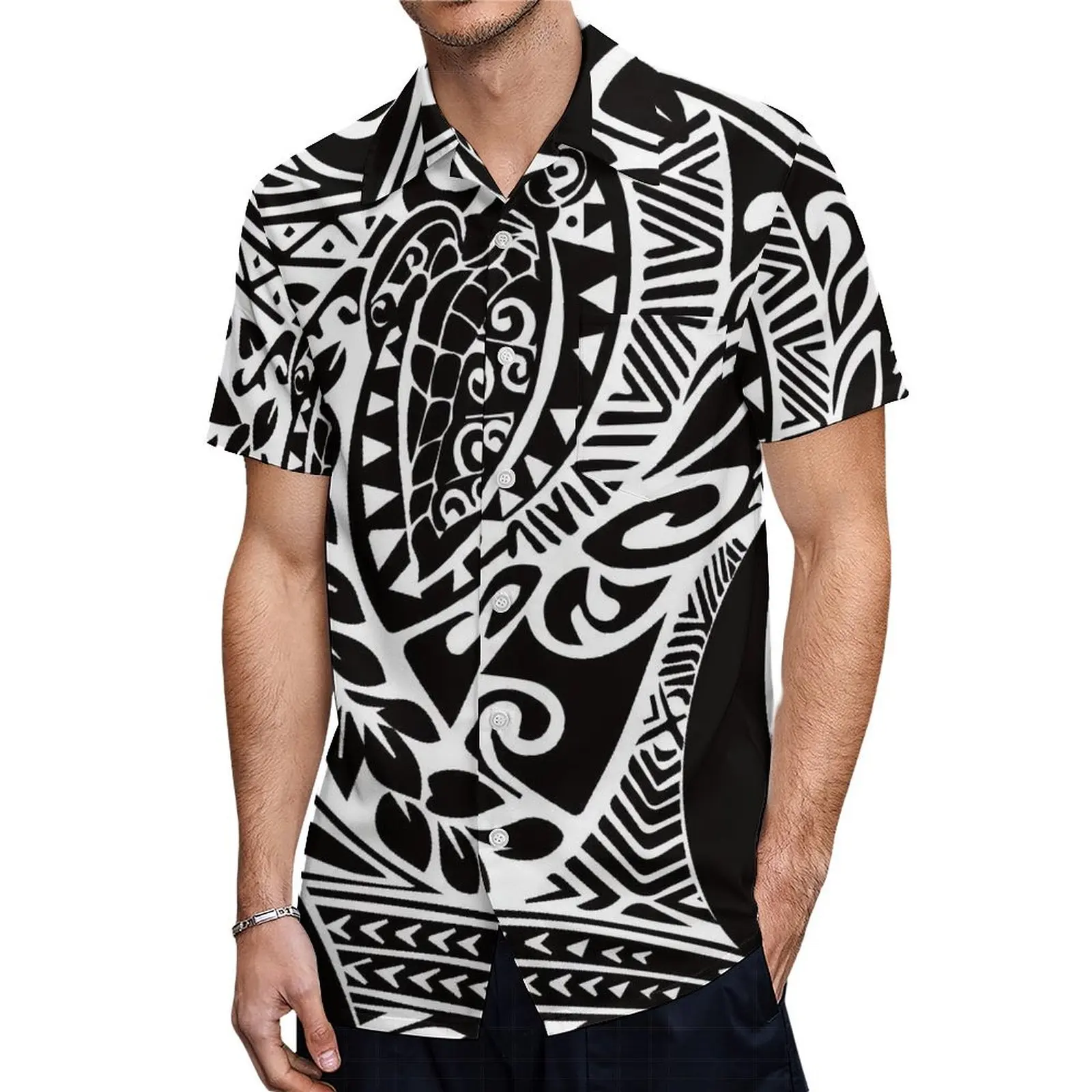 Luxury Design Mumu Women'S Micronesian Dress Support Custom Hd Pattern Hawaiian Beach Men'S Aloha Fashion Shirt