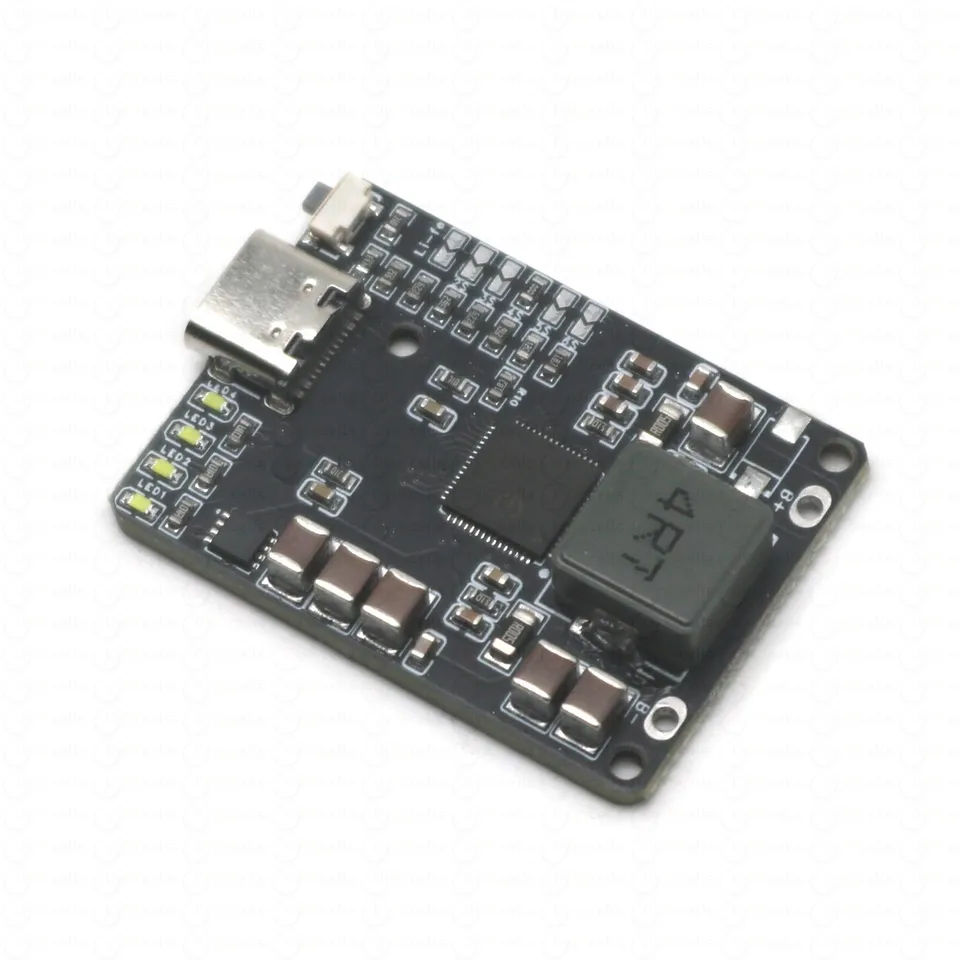 1x IP2368 100W Bidirektionales Schnelllade-Boost-Modul – Typ-C, 4S Lithium-Batterie Ladeplatine