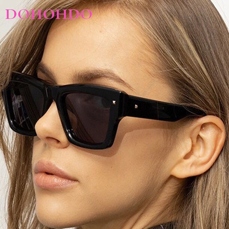 

Y2K Luxury Small Square Sunglasses Women Fashion Brand Designer Sun Eyeglass Man Travel Driving Shades Oculos Del Sol UV400 очки