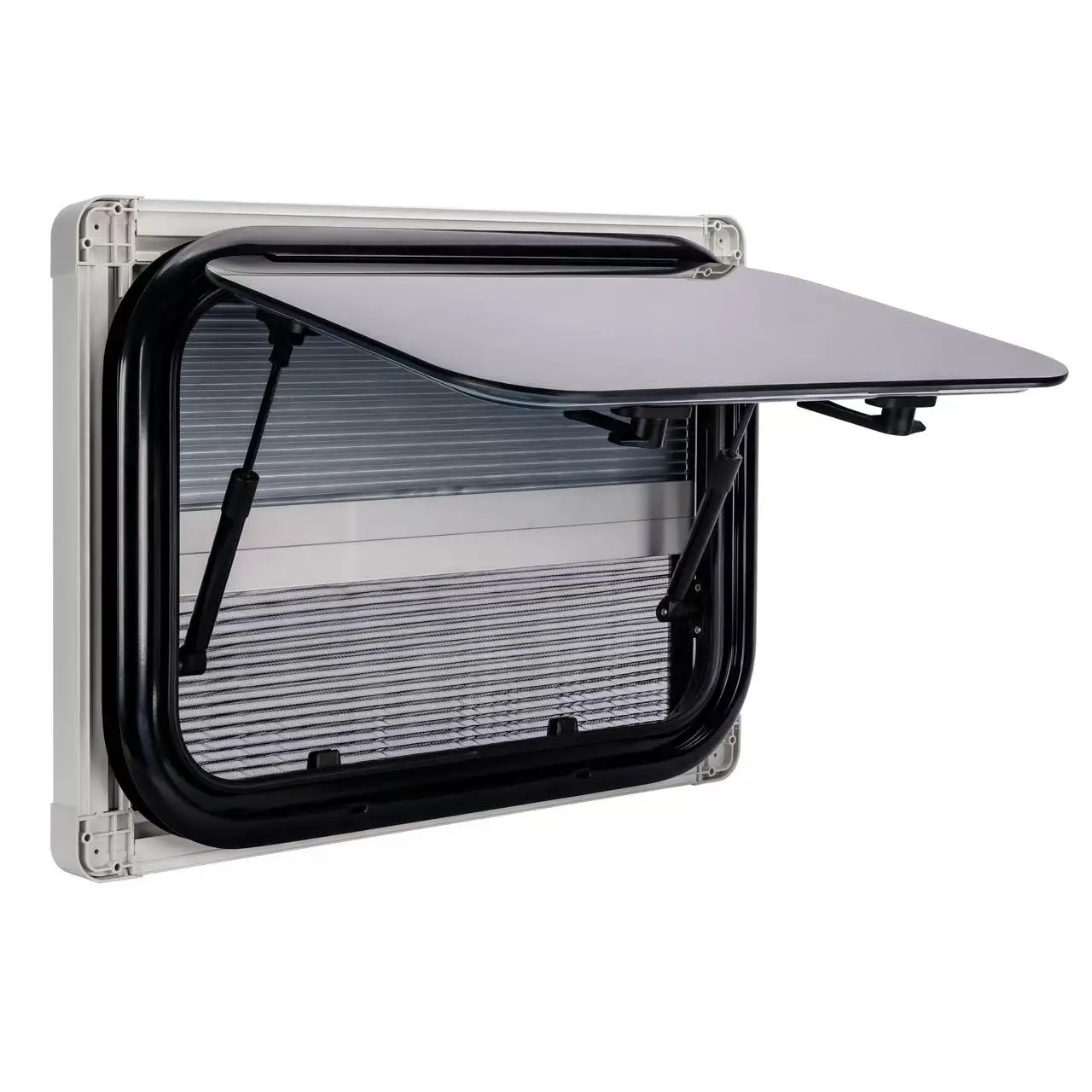 RV Boat Accessories Waterproof Aluminum RV Skylight Hatch Boat Window With Acrylic Glass