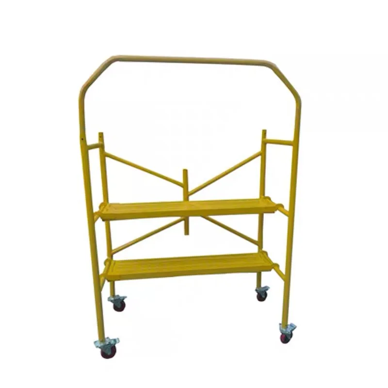 Ponteggio Pieghevole Rimovibile e Portatile Universale per Costruzioni e Attrezzature Edili Regolabile in Altezza