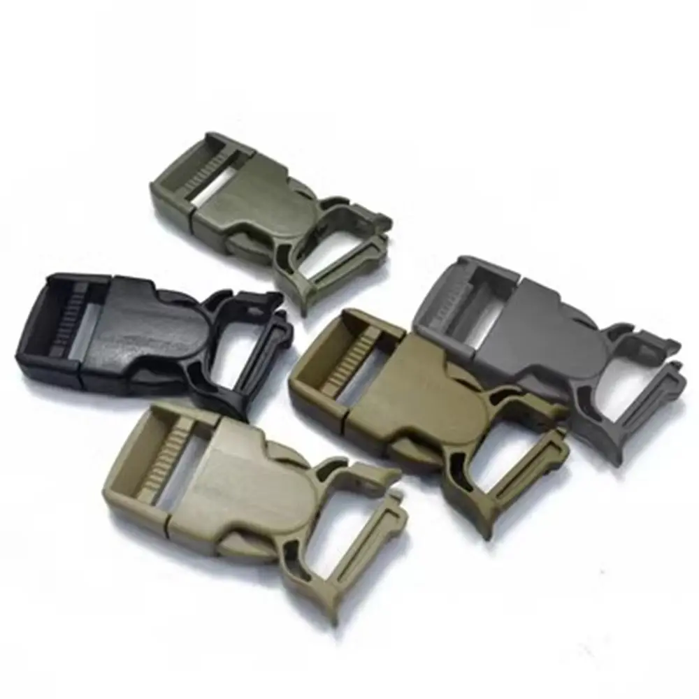 1Pcs 25mm Plastic Buckles for Knapsack Backpack Strap Side Quick Release Buckle Pet Collar Belt Clasp Hooks DIY Accessories