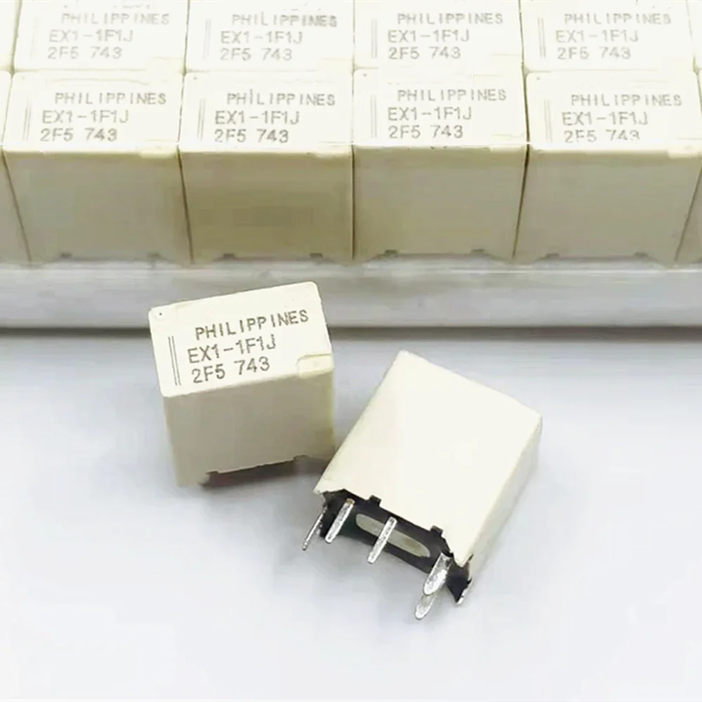 10pcs/lot 100% original genuine relay: EX1-1F1J 5pins Automotive on-board circuit board relay EX1-2U1J