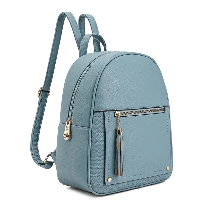 2024 Hot Selling Cute Backpack With Tassel Zipper Travel Backpack Versatile Women's Backpack