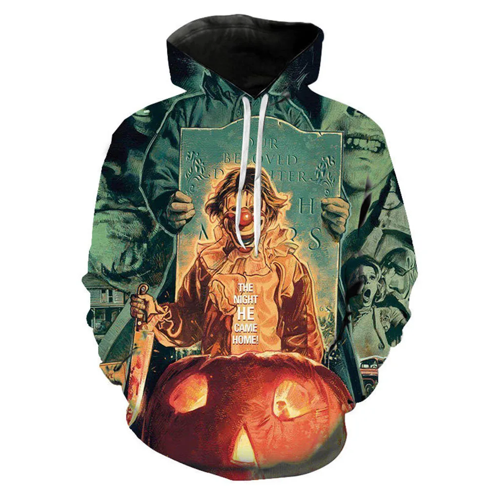 Hot Michael Myers 3d Print Men/Women Laxity Hoodie Casual Oversized Pullover Popular Sweatshirt Fashion Tops Trend Men Clothing