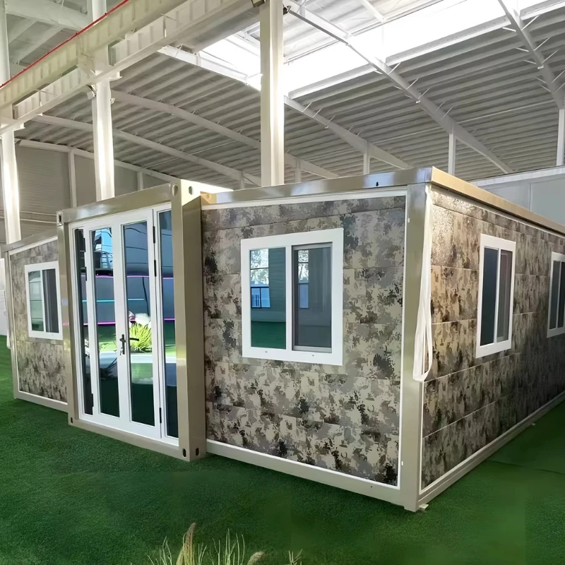 Premium Steel Frame Container House with Durable Custom Mobile Home 20ft 40ft 3 Bedrooms Expandable