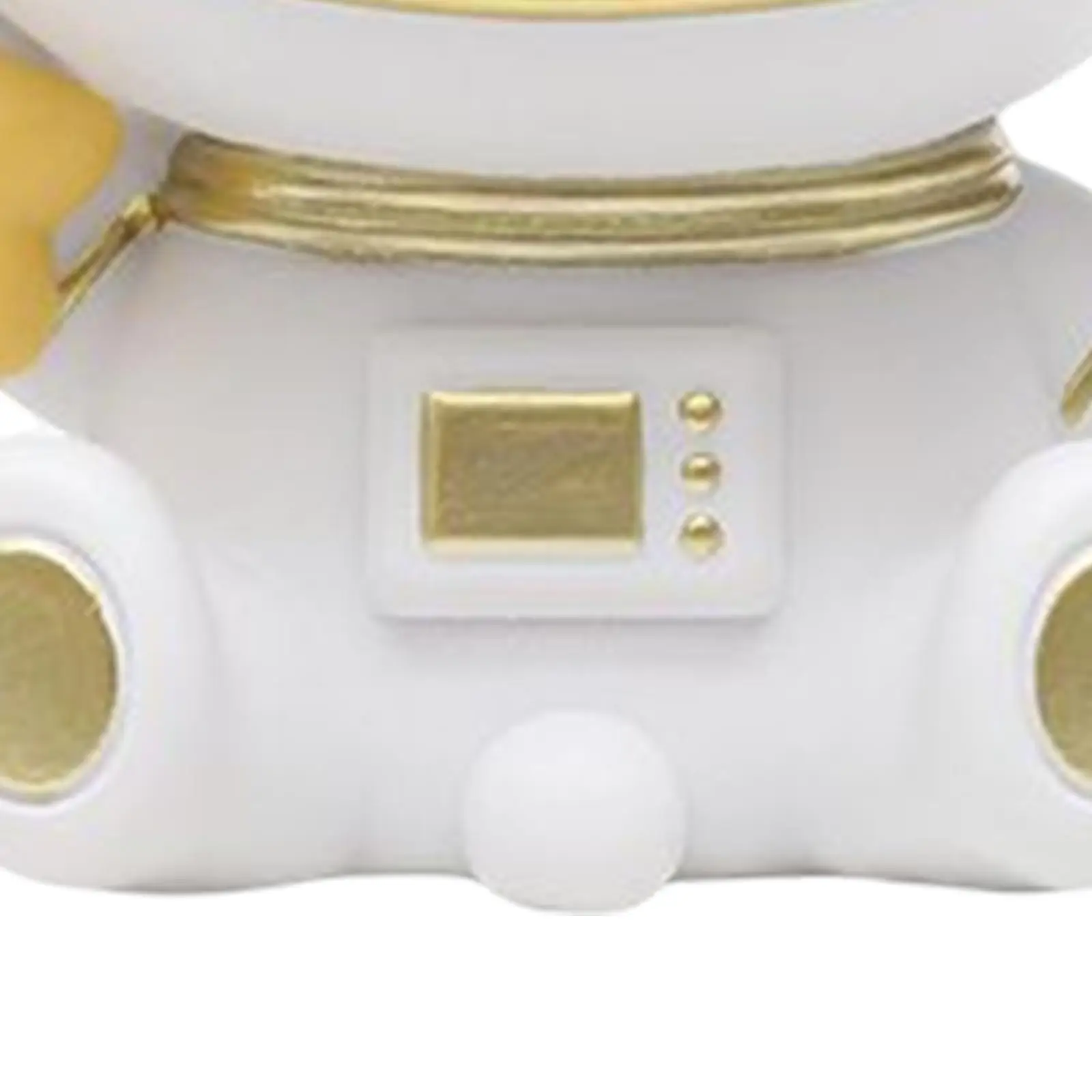 Desktop Storage Box Spaceman Figurine Basket for Ornament Cabinet Decors