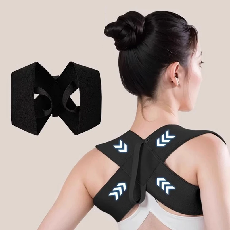 Back Brace Posture Corrector Belt Lumbar Shoulder Support Breathable Elastic Back Posture Correction Back Spine Orthopedic Brace