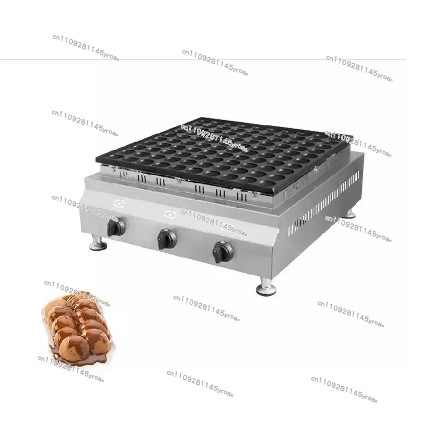 Fast Food Machines Goodloog 100 Holes Gas Mini Pancake Maker Machine Wholesale Dutch Poffertjes Machine
