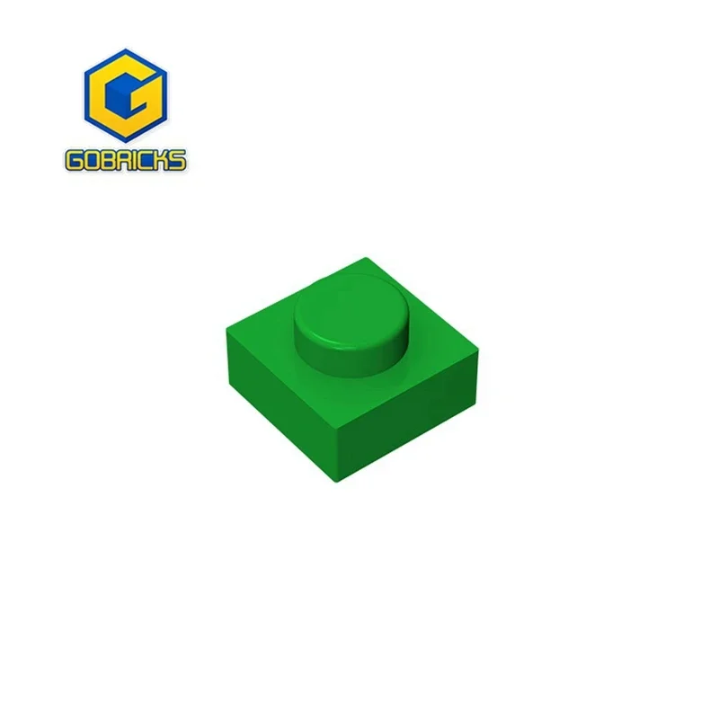 Placa 1x1 para DIY Building Block das Crianças, Compatível com Lego, 3024, 30008 Peças, GDS-501