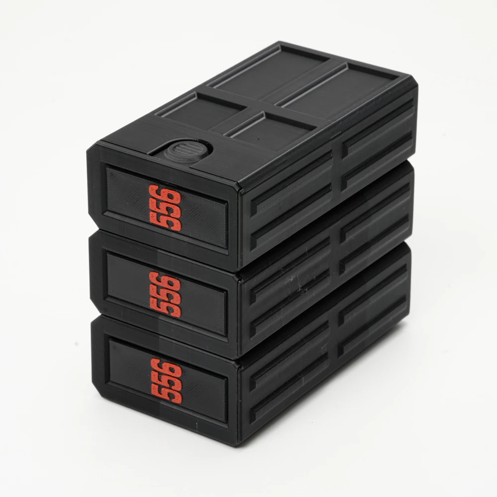 556 Ammo Storage Box; 20-Round Capacity Ammo Box; Smooth Pull-Out Portable Ammo Box; Ammo Storage and Organizer gallery 4