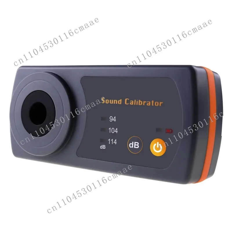 Compact Portable Sound Level Meters Calibrator 94dB 104dB 114dB Noise Calibration Level for 13.2mm Microphone Size