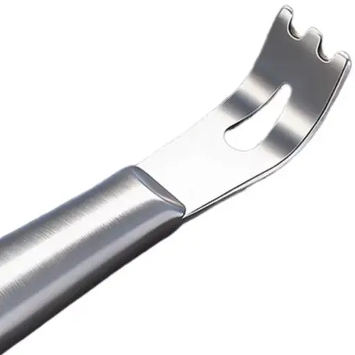 360 Degree Multifunctional Prying Tool Stainless Steel Handle Long 225mm For Car Interior Panel Upholstery Installation Removal